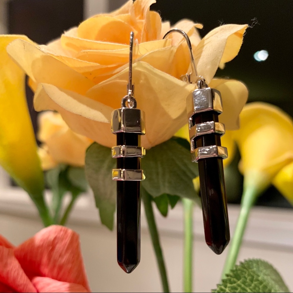 Vince Camuto Semi-Precious Stone Drop Earrings